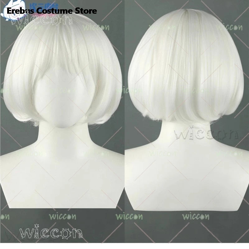 Halloween Costumes Women 2B Costume NieR:Automata NIKKE:The Goddess of Victory Suit Outfit - suit wig / M
