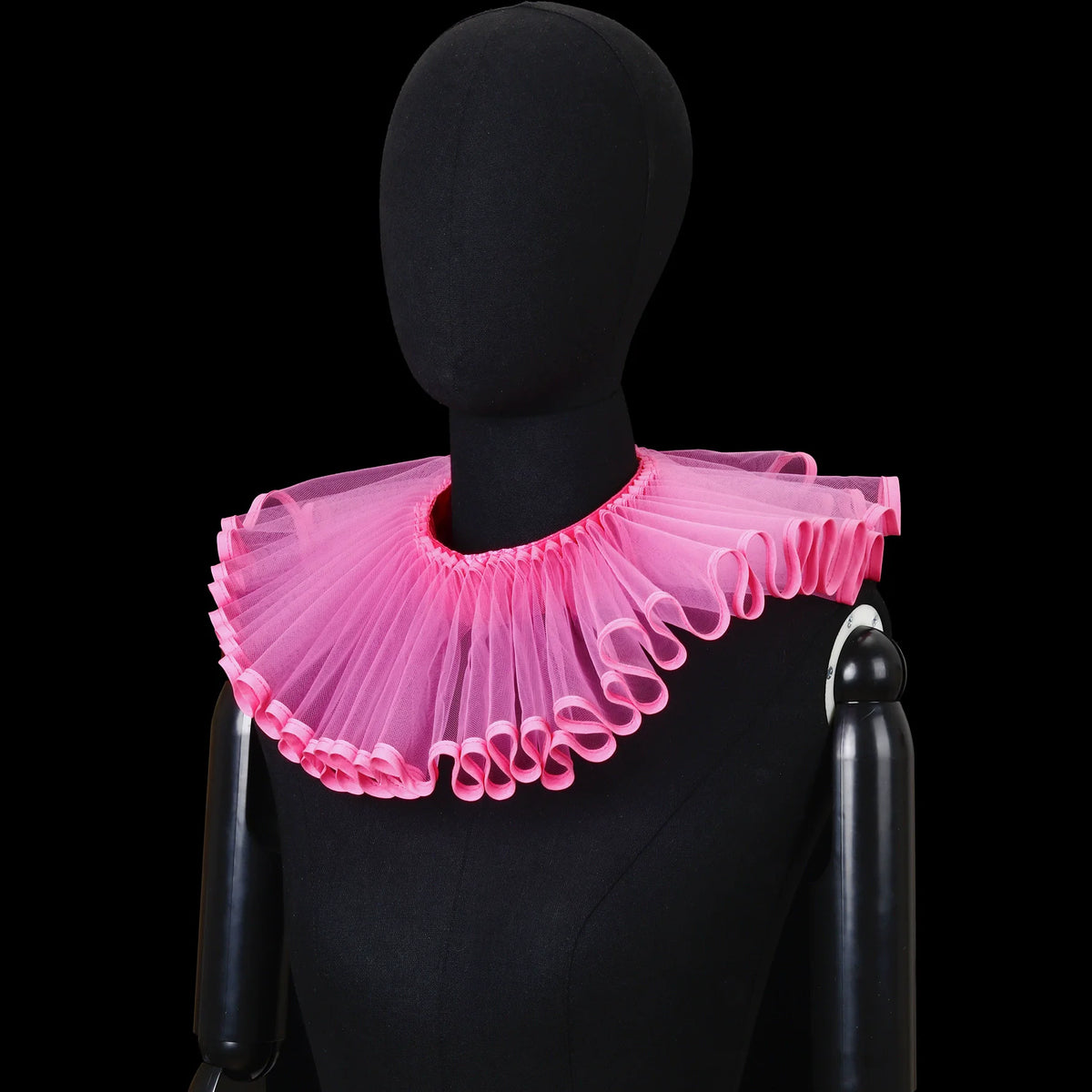 Clown Costume Collar Vintage Victorian Renaissance Neck Ruffle Choker - product image 11