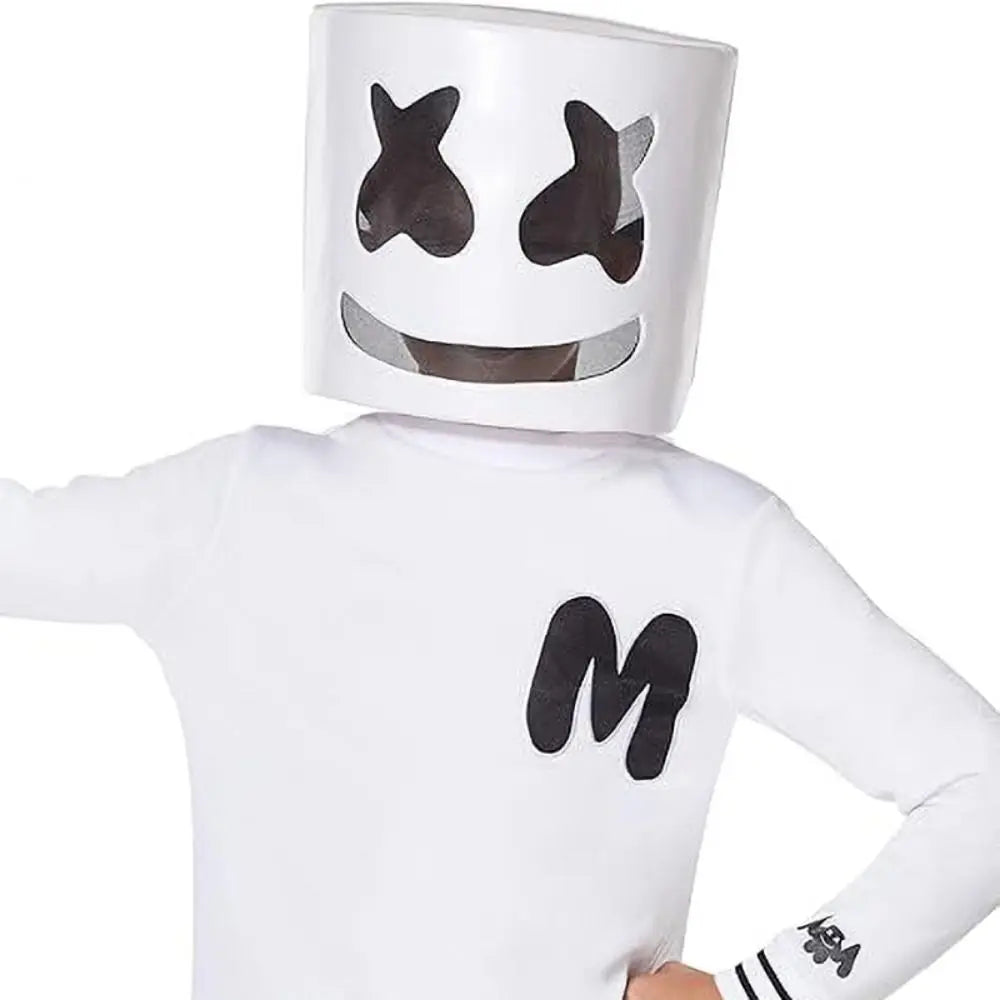 Dj Marshmallow LED Neon Halloween Mask - product image 3