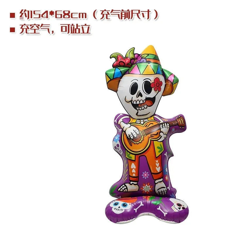 1-Piece Halloween - Themed Witch Grim Reaper Balloon Set 2025 Halloween - product image 17