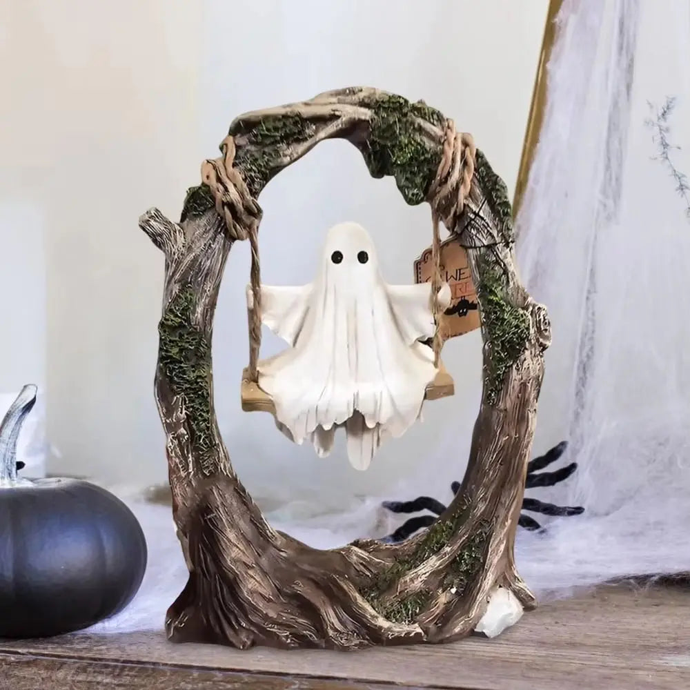 Halloween Themed Halloween Swing Ghost Ornament Handicraft Model Spooky - product image 1