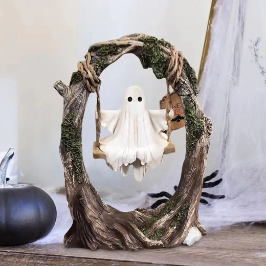 Halloween Themed Halloween Swing Ghost Ornament Handicraft Model Spooky - product image 1