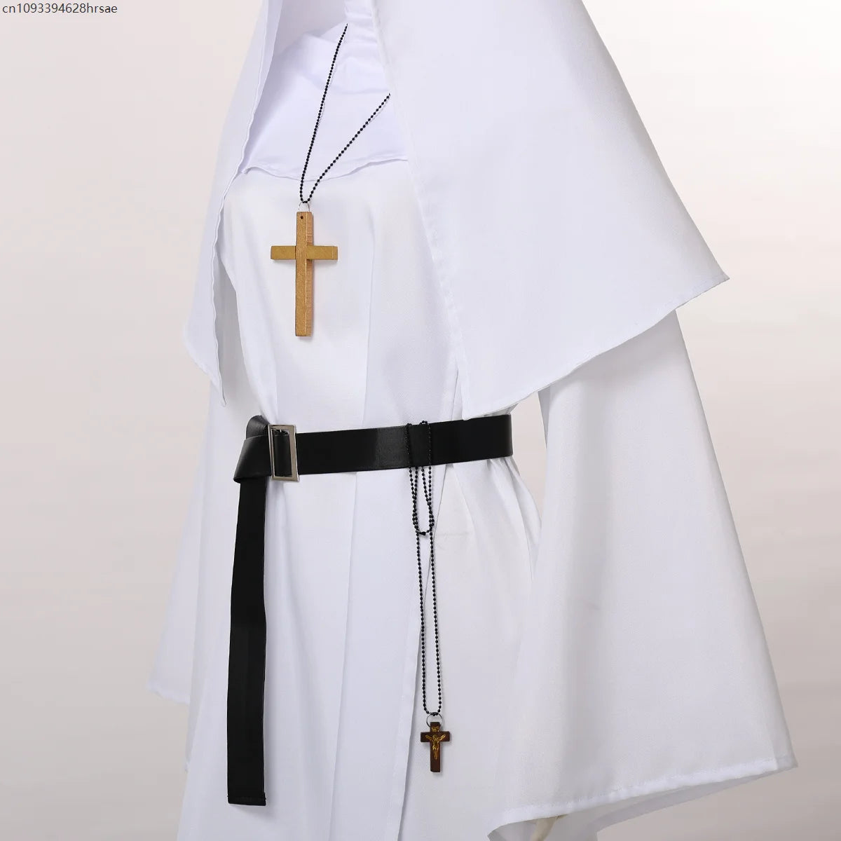Women's Nun Scary Nun Costume - alternate view 3