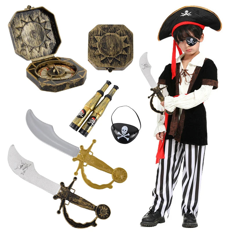 Plastic Pirate Dagger Halloween Costume Prop