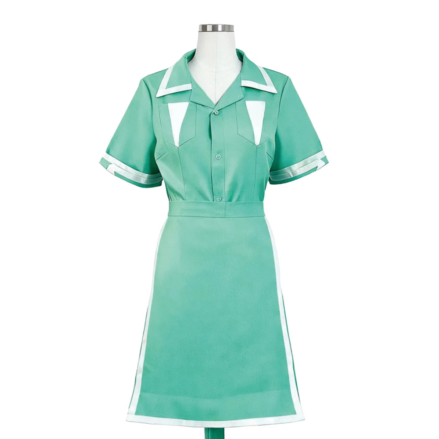 Twin Peaks-Inspired Waitress Costume for Women | Retro Diner Dress
