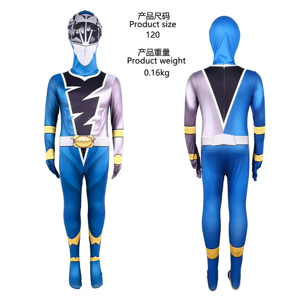 Adult Kids Morpher Superhero Samurai Sentai Shinkenger Rangers Costume Halloween Costume - A7 / 150