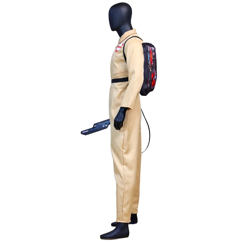 Adult paranormal ghost hunter Costume with Backpack Performance Dance Drama ToolsChristmas Theme - Clothes / 170
