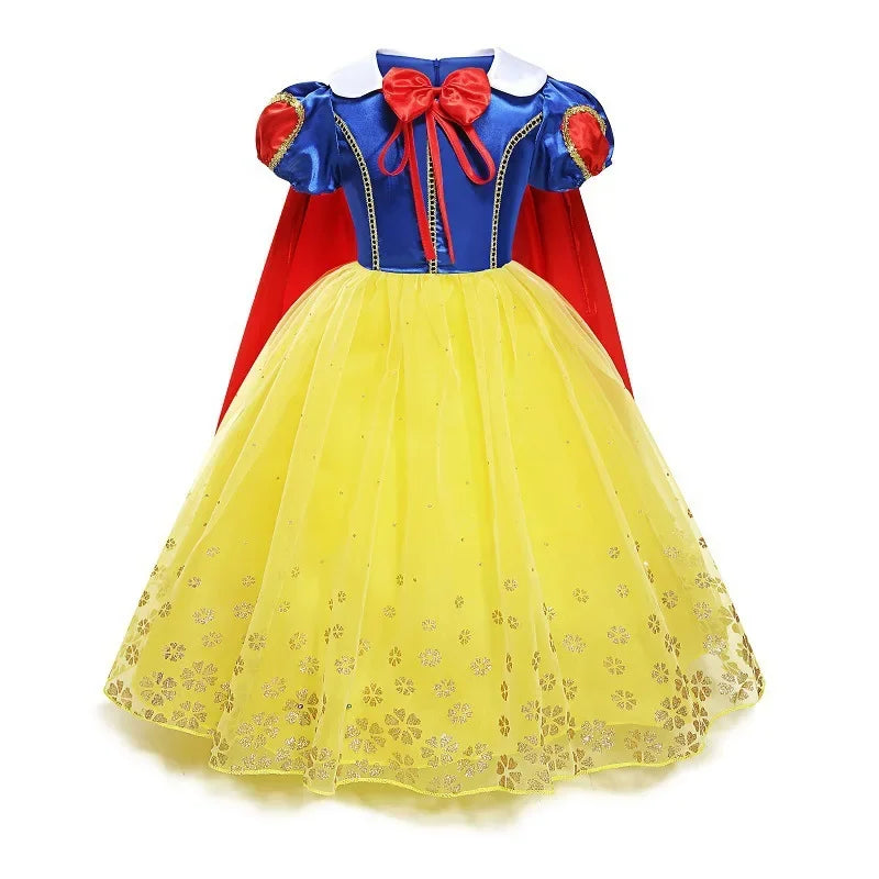 Kids' Princess Long-Haired Tower Princess Snow Kingdom Princess Ice Queen Princess Birthday Costume - alternate view 27
