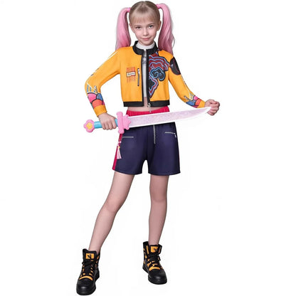 Girls' kpop Outfit Mira Cosplay for Stage Halloween