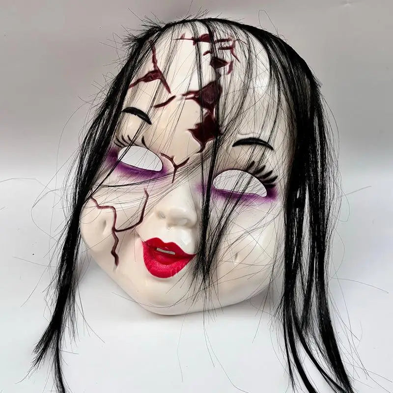 1 Pc Scary Ghost Mask Costume Props Chucky Ghost Doll Mask Halloween Full Face Helmet - View 7