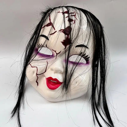 1 Pc Scary Ghost Mask Costume Props Chucky Ghost Doll Mask Halloween Full Face Helmet - View 7