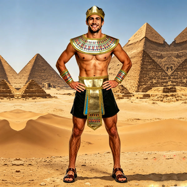 Men's Men Egyptian Ancient Egypt Pharaoh Accessories Dress Up Set Costume