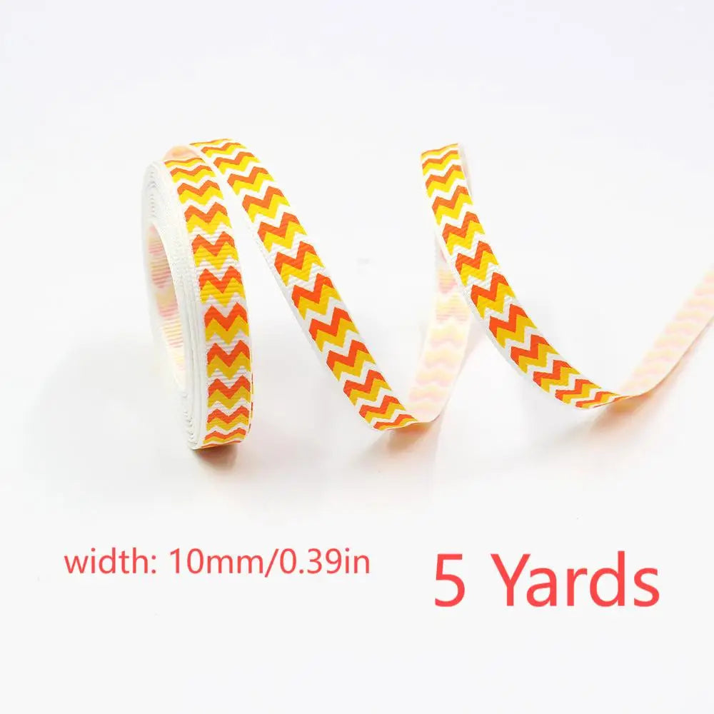 10mm Halloween Ribbon Halloween Party Scene Decoration Bow Headpiece DIY - product image 14