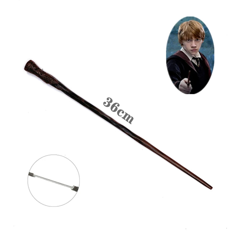 Wizard-Inspired Metal Core Magic Wand Cosplay Prop