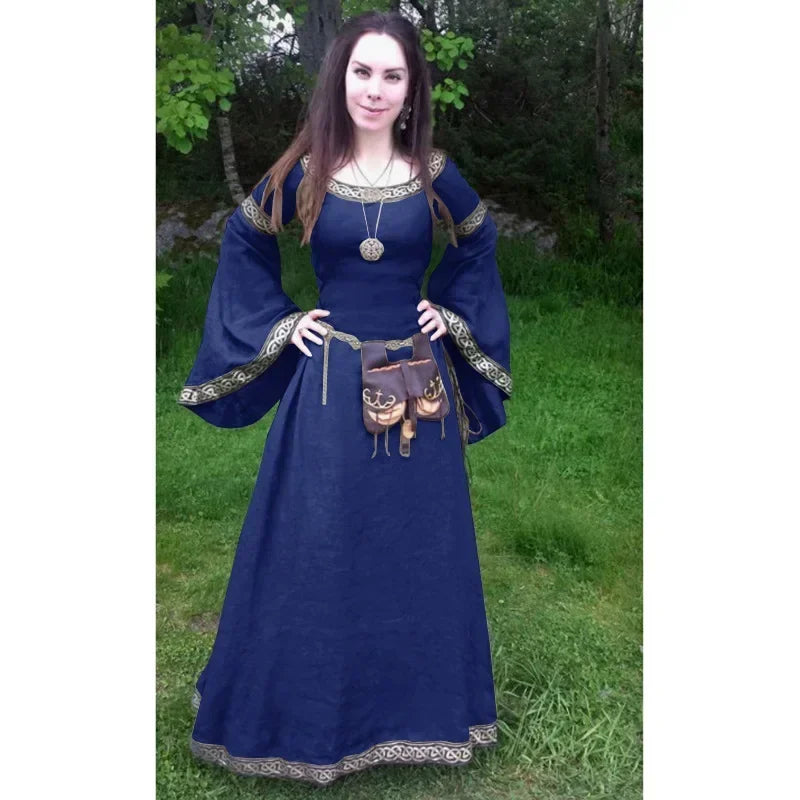 Women's Medieval Gothic Renaissance Hombre Costume - alternate view 5