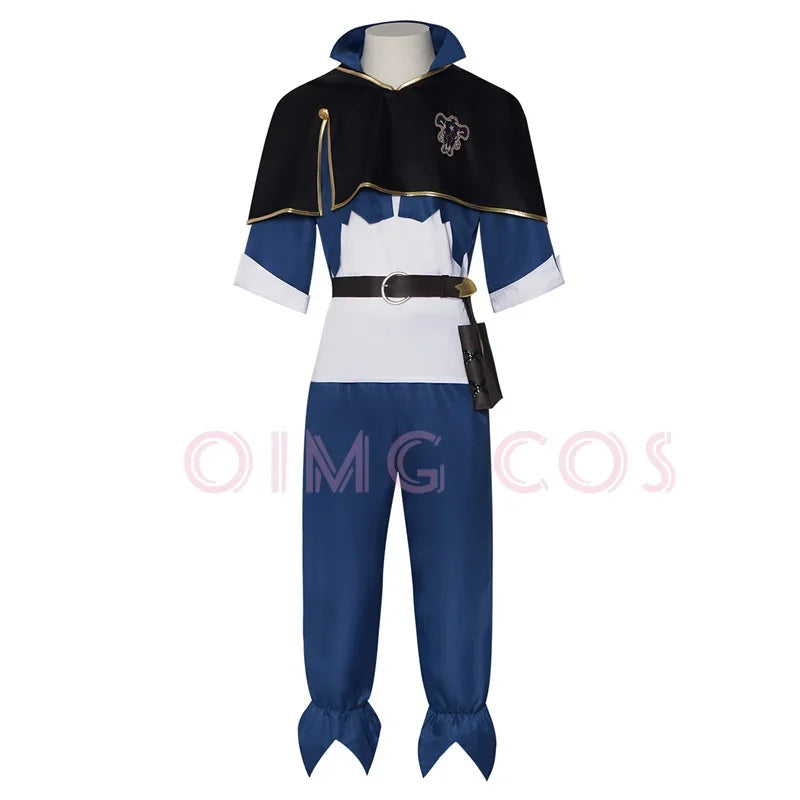 Black Clover Asta Costume Adult Uniform Halloween Anime Costumes Women Game - Costume / XS（old）