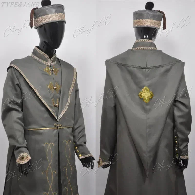 A Halloween Costume Professor Costume Anime Principal Wizardry Costume for Adult - full set / XL