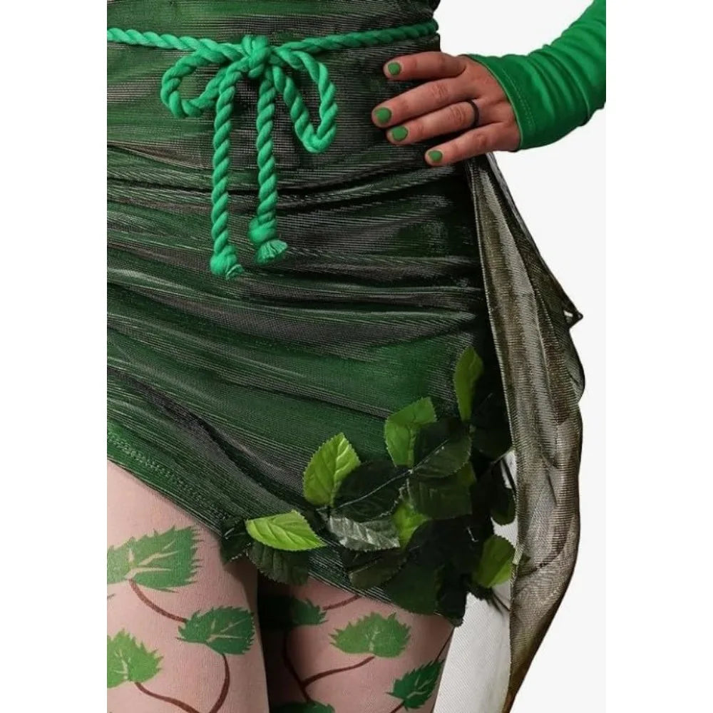 Green Leaves Tree Demon Costume for Women, Halloween Ivy Costume Set, Perfect for Cosplay Costumes forest - product image 3