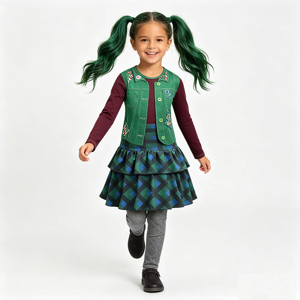 Girls' Zombies-Inspired Halloween Costumes – Willa & Cheerleader Designs
