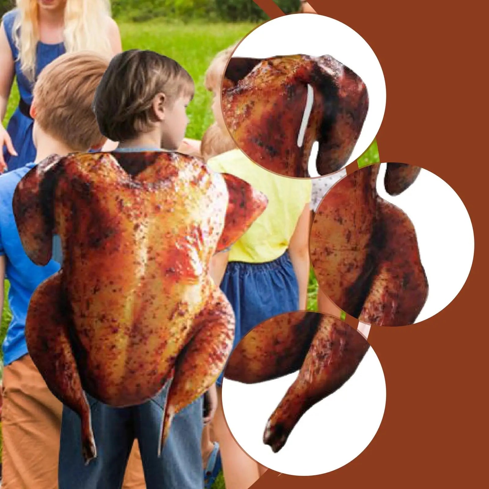 Halloween Roast Turkey Costume Thanksgiving Outfit for Halloween - View 5