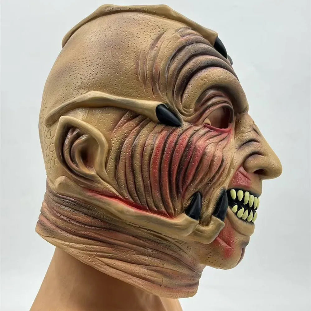 Creepy Mask Halloween Horror Zombie Mask Halloween Costume Props - View 5