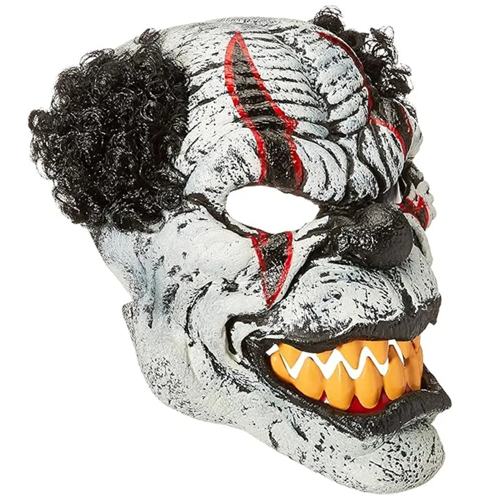 Horror Scary Evil Mask Halloween Costume Creepy Devil Zombie Grimace Costume - View 6