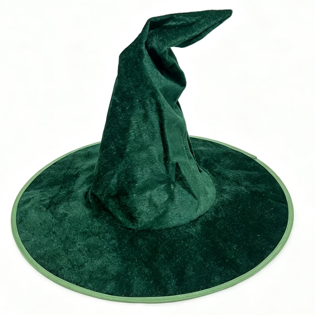 Glinda Wicked Witches Hats Black Large Ruched Witch Hat Women Costume Accessory Halloween Cosplay Party Decor - product image 9