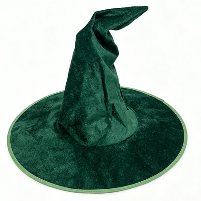 Glinda Wicked Witches Hats Black Large Ruched Witch Hat Women Costume Accessory Halloween Cosplay Party Decor - product image 9