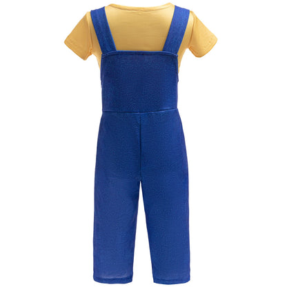 Children's Summer Sets Cosplay Clothing Strap Set Birthday Costumes Stage Performance Costume Boys Movie Theme Party Clothing