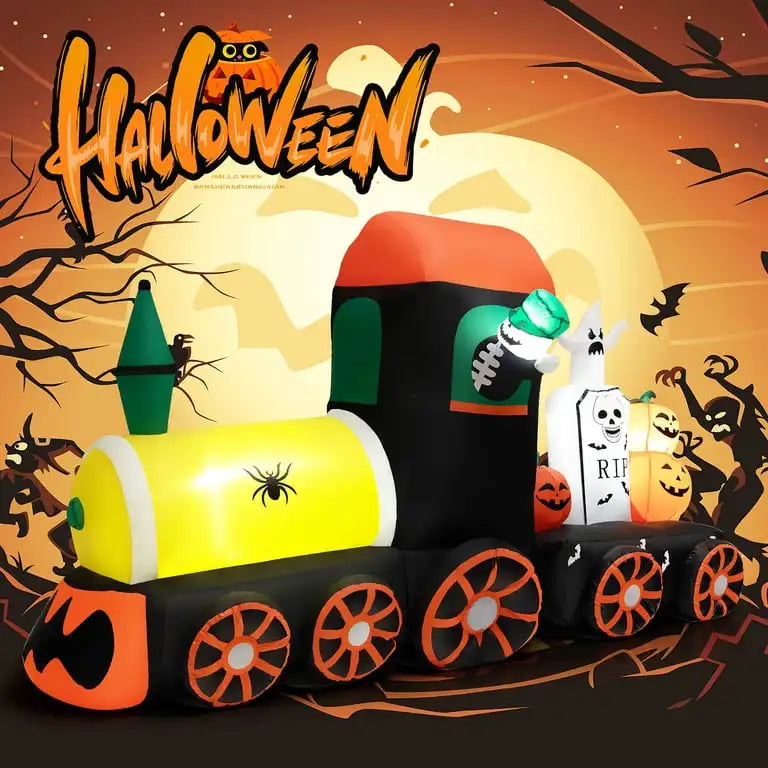 8 Ft Skeleton Halloween Inflatable - product image 3