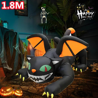 Halloween Inflatable Arch Toys Model Built-in LED Light Pumpkin Prop Outdoor Indoor Home Garden Party Terror - product image 16