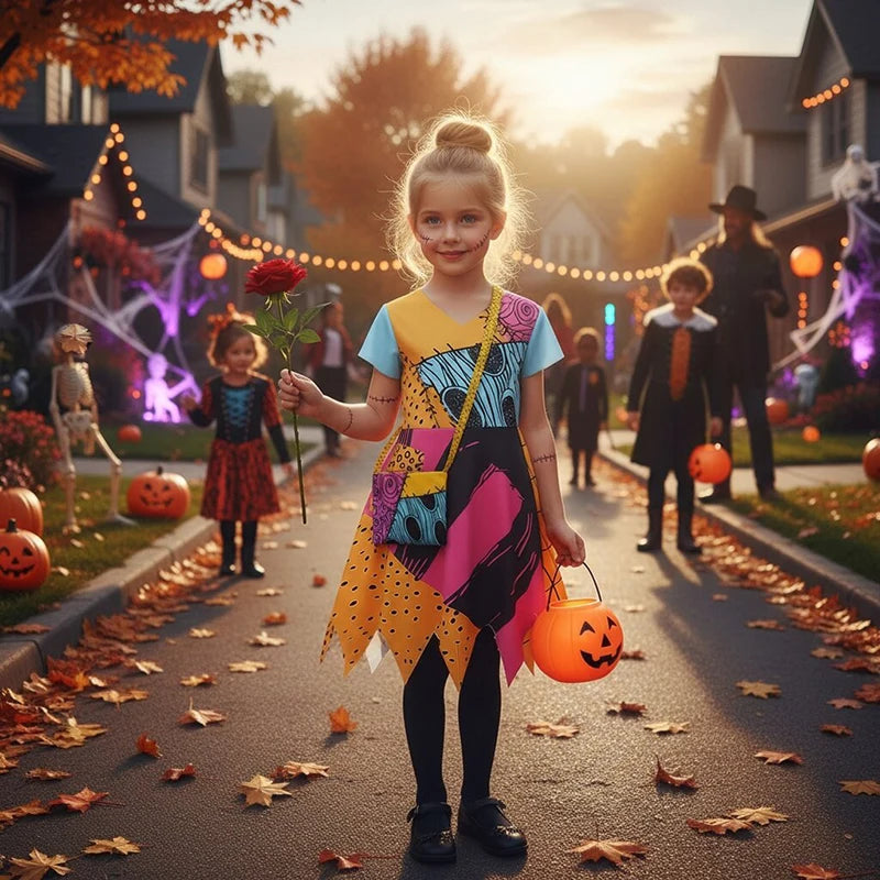 Kids' Horror the Nightmare Before Xmas Toddler Classic Sally Halloween Costume - C / 2T(100)