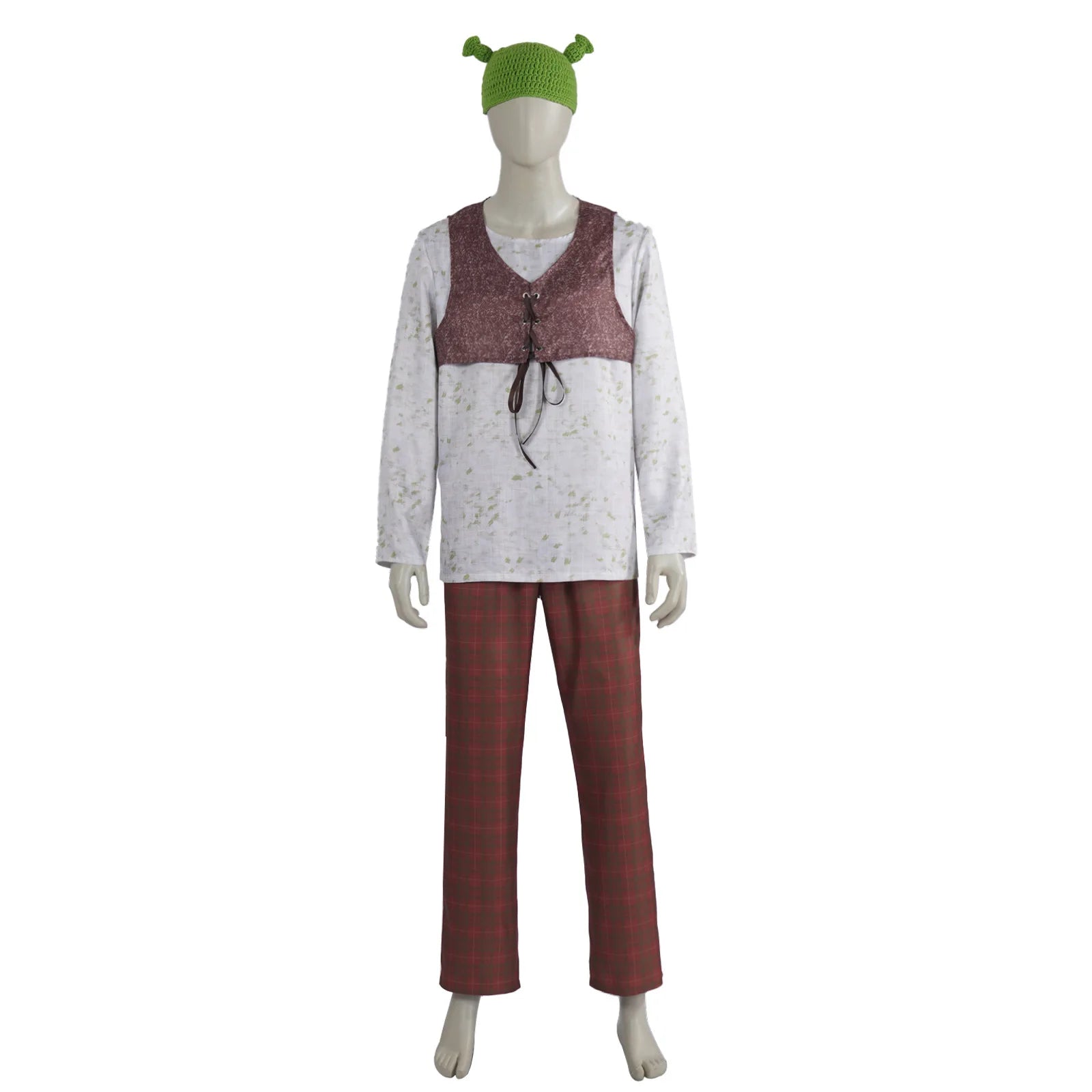 Anime Green Ogre Costume Monster Outfits Man Halloween Disguise Green Ogre Costumes - Green Ogre / XS（old）