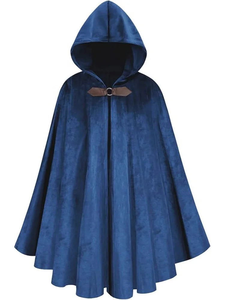 Medieval Victorian Velvet Hooded Halloween Cape - product image 13