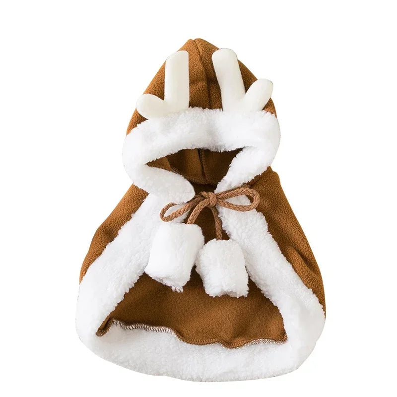 Cat Costume Santa Costume Transformed Cat / Dog Pet Cape Dress Up Red Scarf Cloak Props - View 8