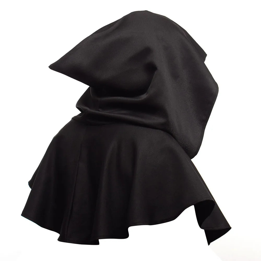 Unisex Men Medieval Costume Renaissance Cloak Hat Halloween Witch Costume Hooded Cape Hat - View 11