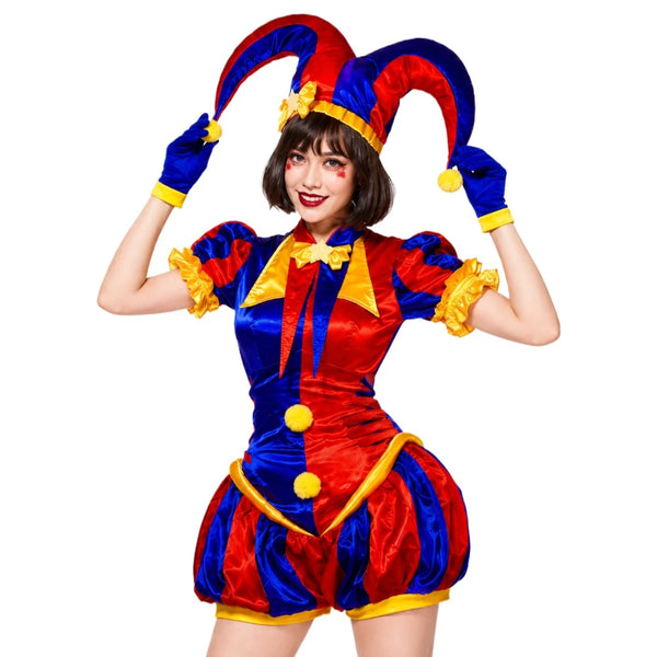 virtual circus Clown Halloween Costume