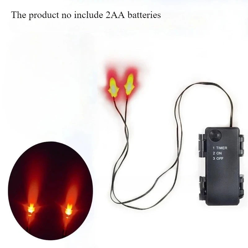 Halloween LED Glowing Eyes with Timer - Skull & Pumpkin Decor - product image 7