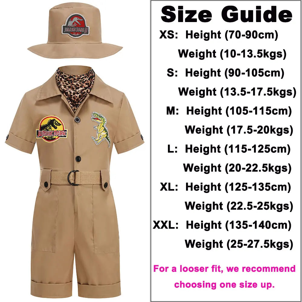 Kids Safari Explorer Costume – Jungle Adventure Dress-Up