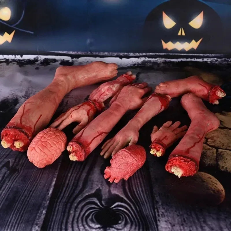 Halloween Simulation Fake Human Limbs Ornaments Horror Props for Haunted - product image 4