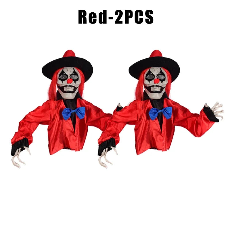 Motion-Activated Clown Halloween Animatronic - product image 7
