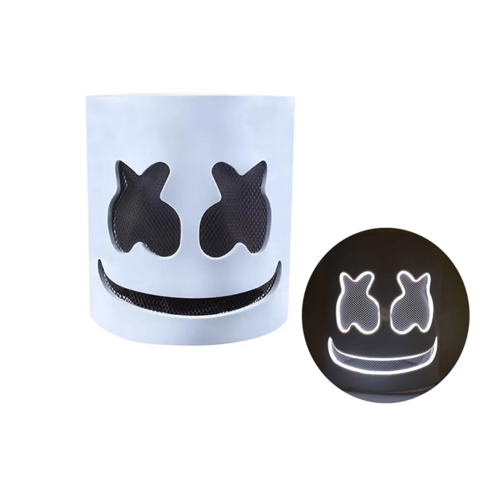 Dj Marshmallow LED Neon Halloween Mask - product image 8