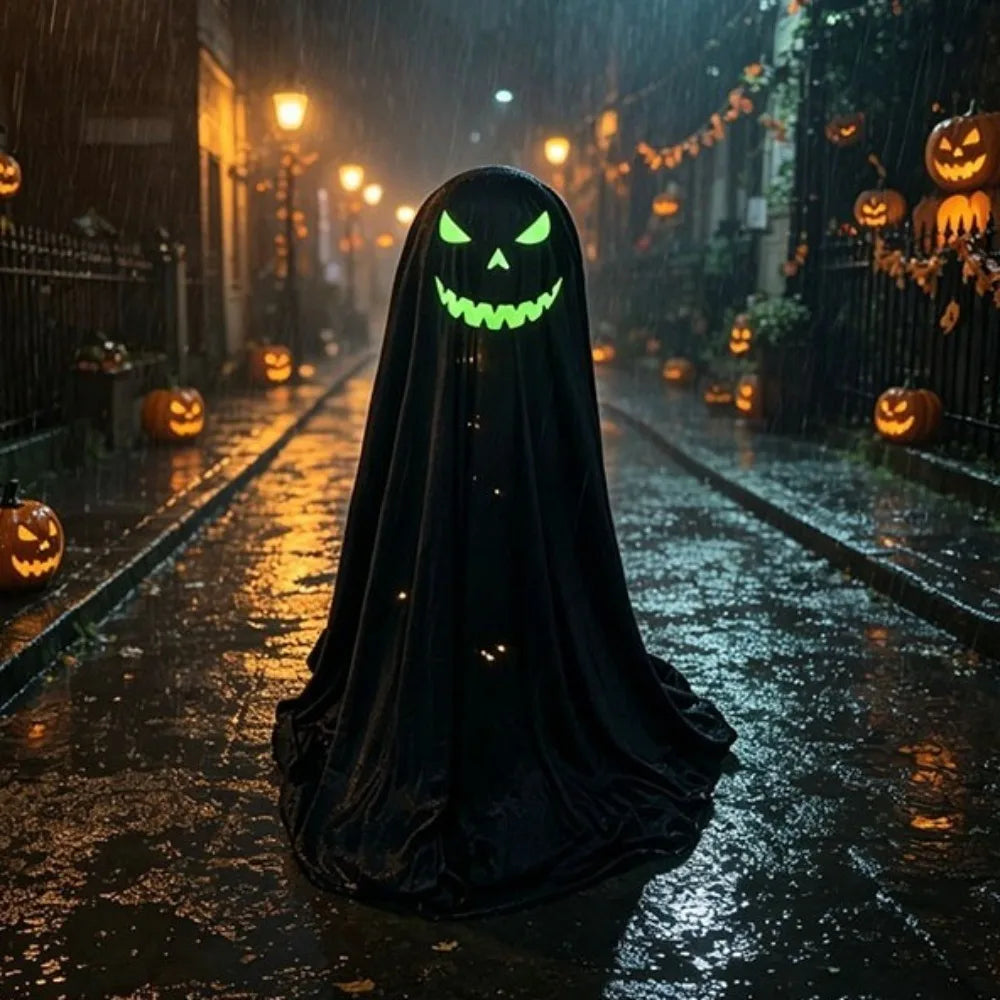 Luminous Halloween Standing Ghost Decor Adjustable Gothic Outdoor Light - up - product image 7