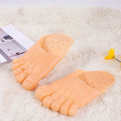 OPHIDIAN Halloween Costume Slippers Toe Pranks Big Feet Bare Feet Immortal Props - View 3