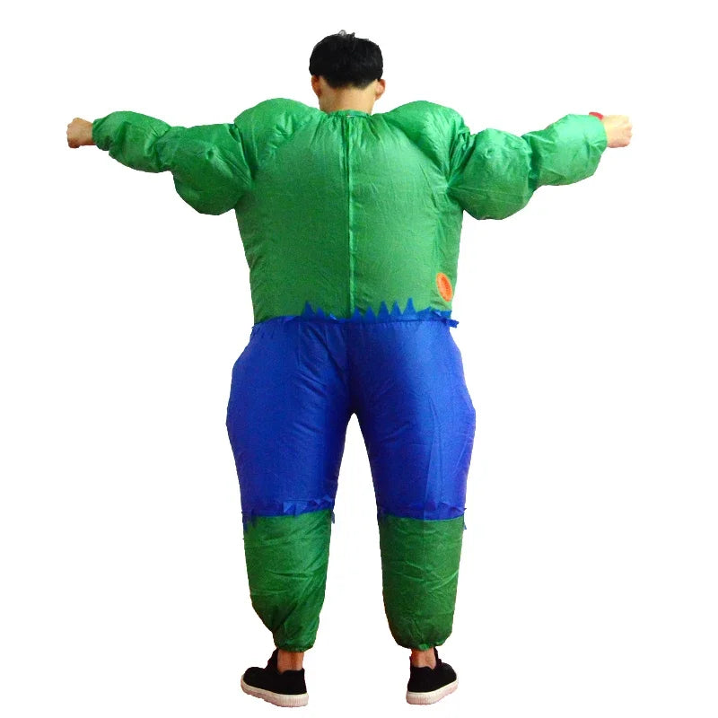 Adult Fatty Hulk Inflatable Costume Anime Suits Mascot Halloween Party Cosplay Costumes for Man Woman Boys - product image 4