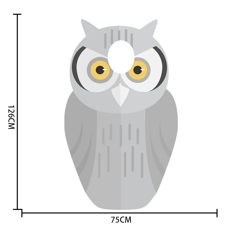 Owl Costume Adult Men Halloween Personality Animal Sponge Suit Fancy - product image 6