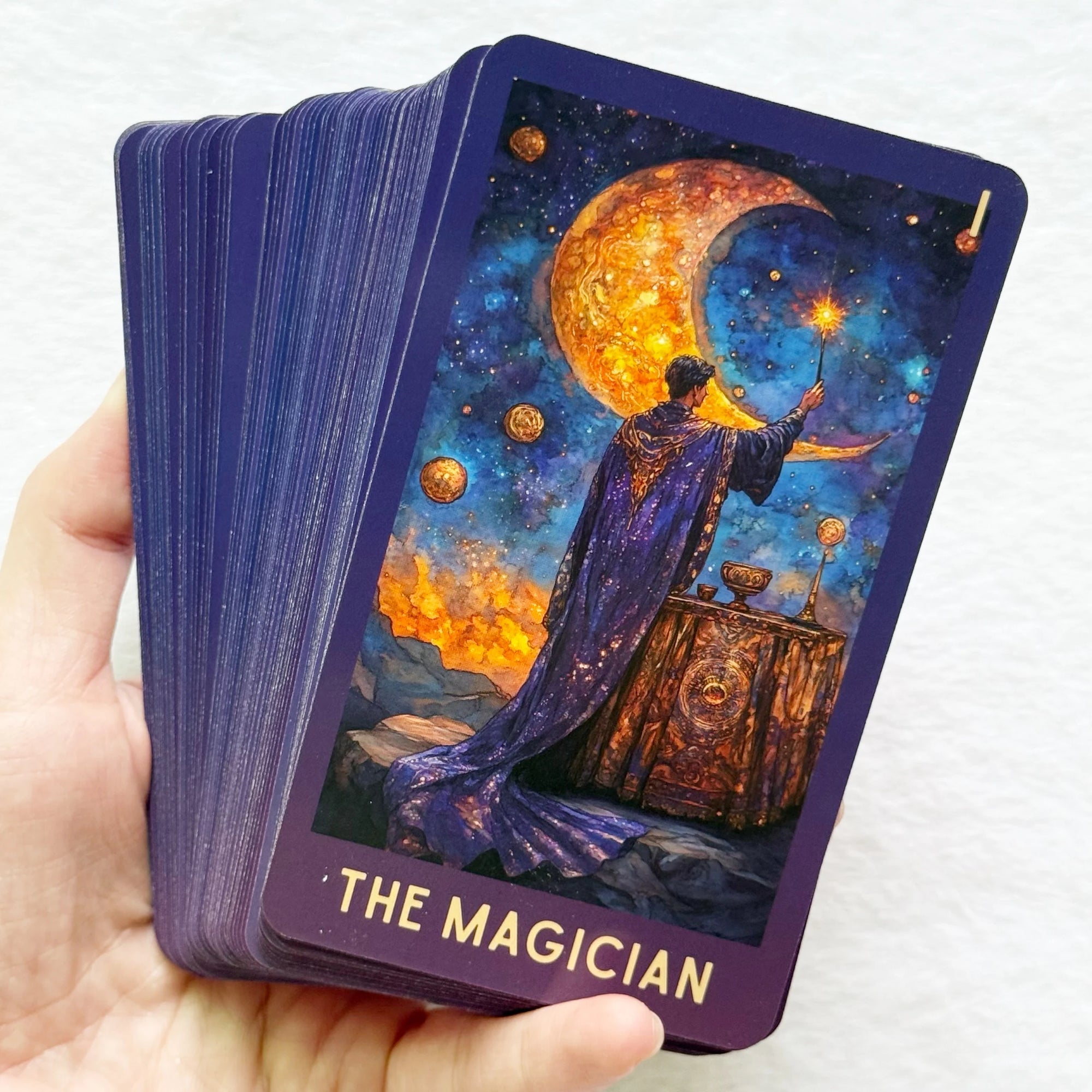 Celestial Tarot Deck – 78 Cards with Guidebook