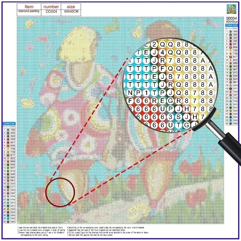 Horror Bride Horror Halloween Diamond Painting Kit DIY Diamond Embroidery - product image 3