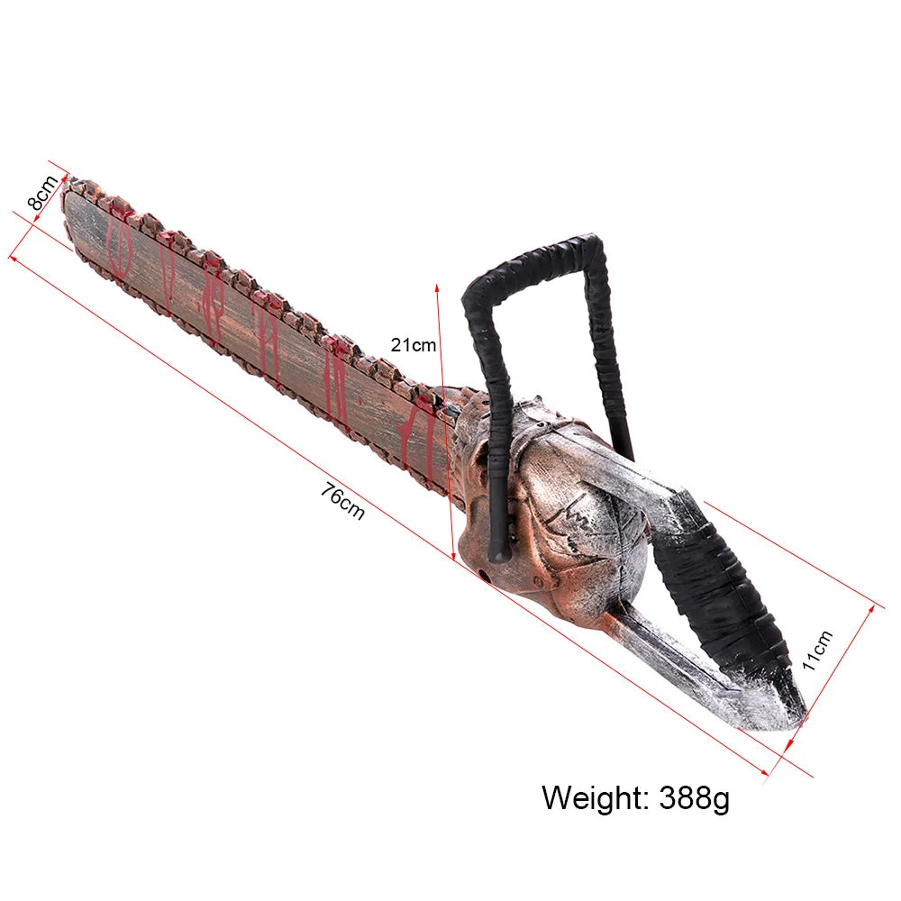 Simulation Bloody Toy Saw Halloween Escape Room Script Murder Prank Scary Props - product image 7