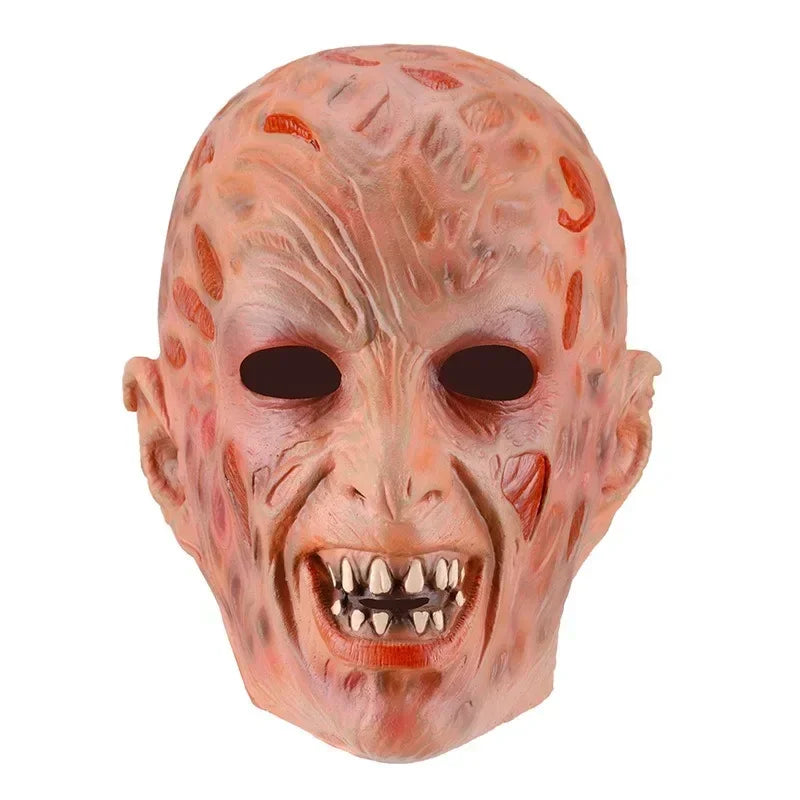 Freddy Krueger-Inspired Adult Horror Costume – Sweater, Hat & Accessories